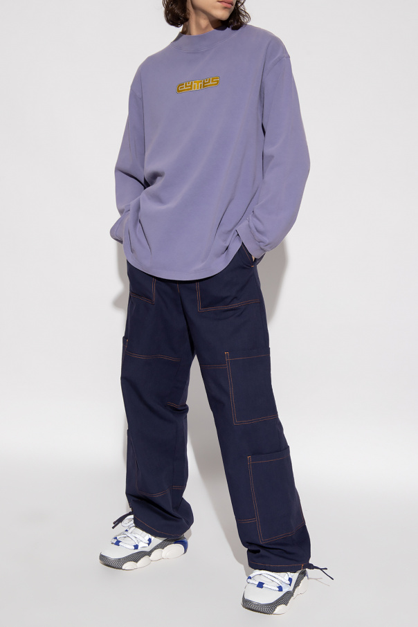 Purple 'Compton' T-shirt with long sleeves Eytys - Vitkac Australia